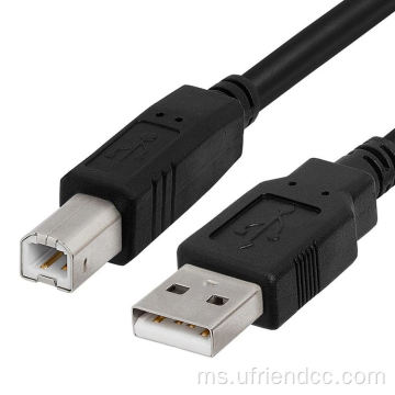 USB2.0 Data Lelaki Mengecas Standard PVC Pengecasan Cepat